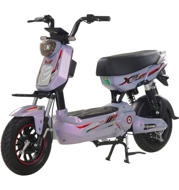 Xe Đạp Điện Ally X9 Dùng 4 Bình Ắc Quy 20A (Đầy Đủ Giấy Tờ)